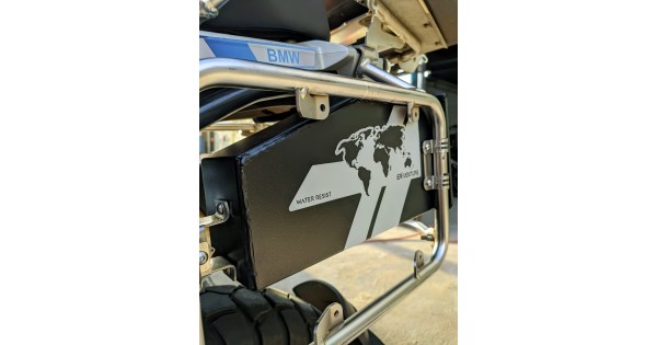 BMW R1200/1250 GSA - Kit com2 caixas de ferramentas em aluminio